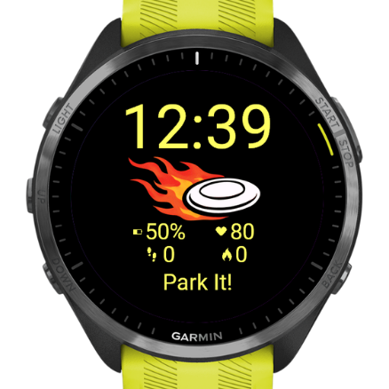 Disc Golf Watch Face- Sports Stats · Screenshot 2