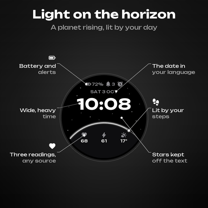 Horisont – Planet Horizon Minimal · Screenshot 1