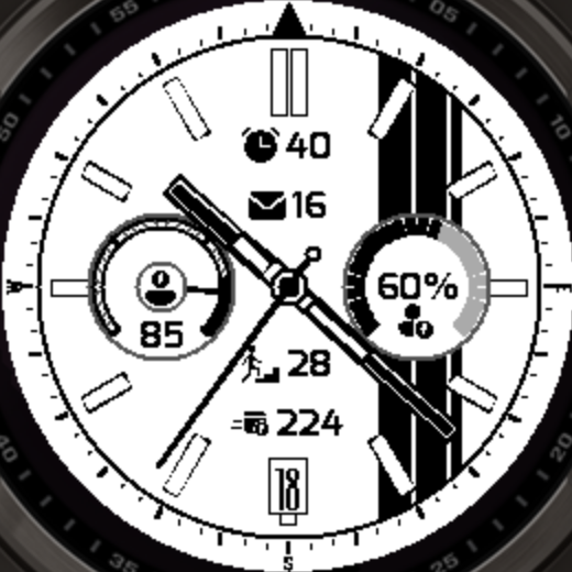 Solarix MIP watch face screenshot 4