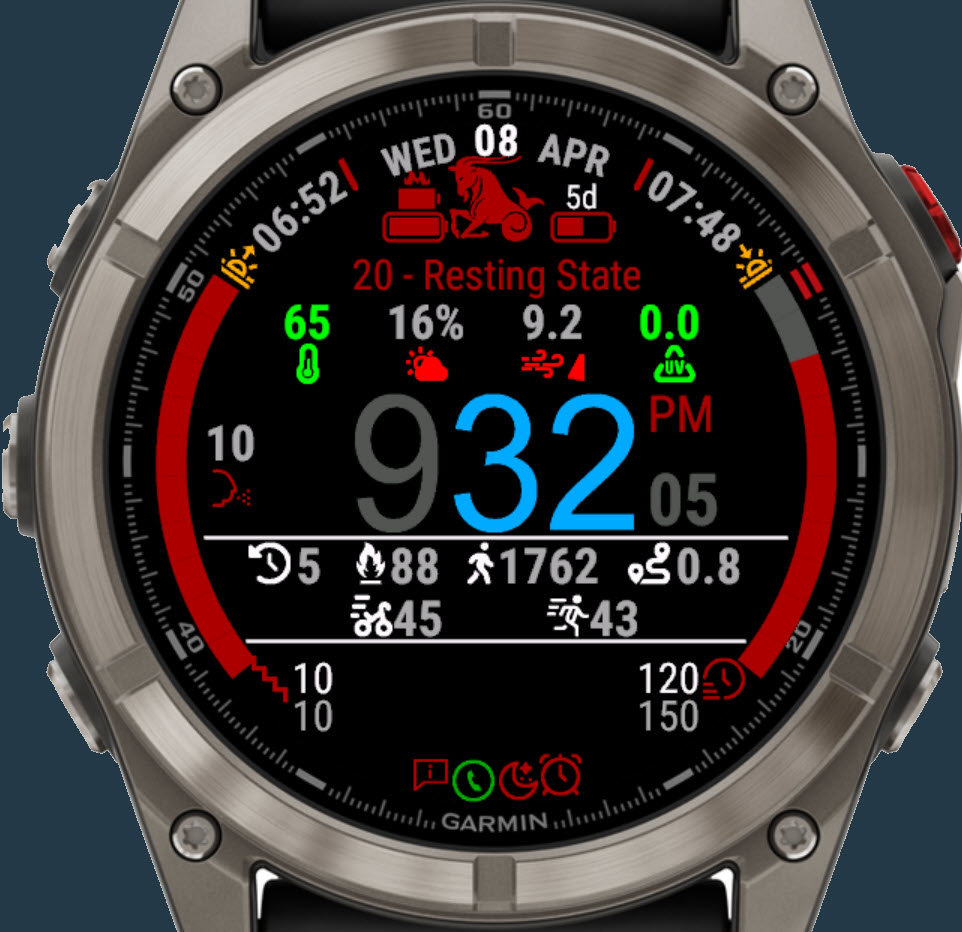 SpragueInSanity All-Things Watch Face · Screenshot 3