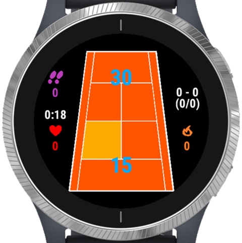 TennisSpirit V1.x · Screenshot 1
