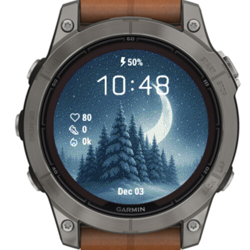 Winter Crescent Night · Screenshot 0