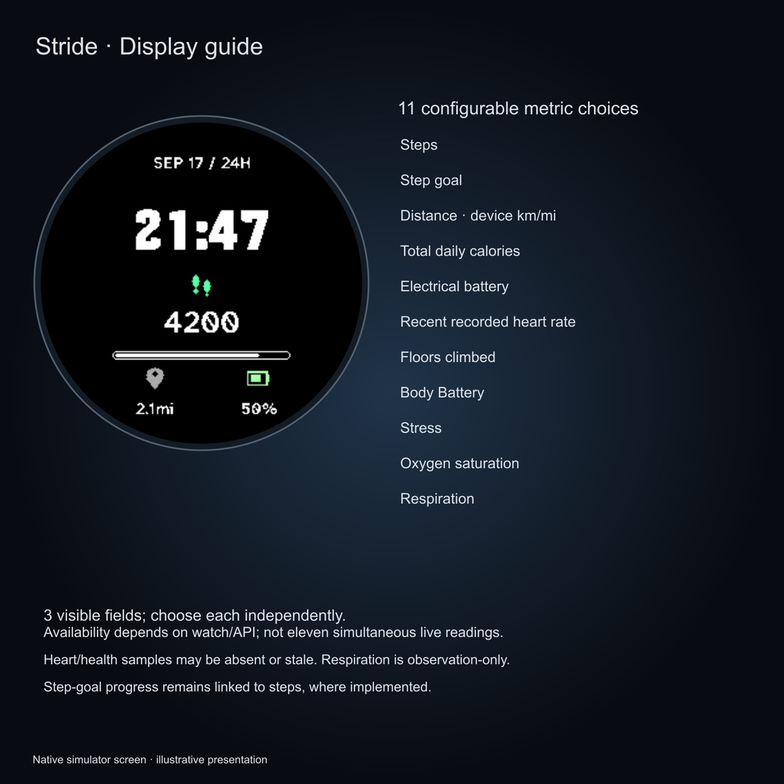 Stride · Screenshot 4