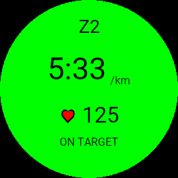 Run Cue: Running Pace & Heart Rate Zones · Screenshot 0