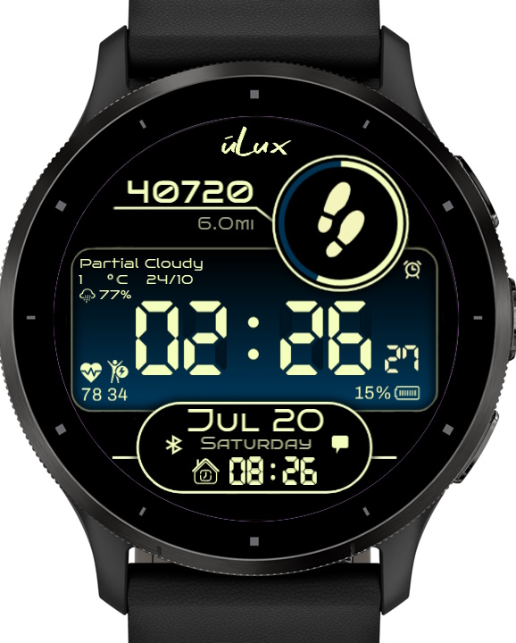 ▶▶WWT - Retro Modern Digital With 24+ UTC Options · Screenshot 4