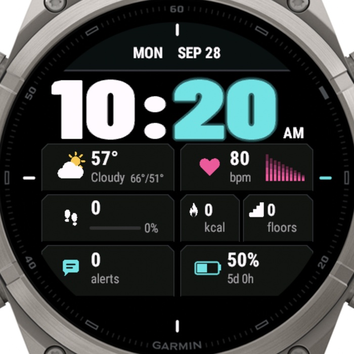 METRO – Cyberpunk Tile Dashboard · Screenshot 0