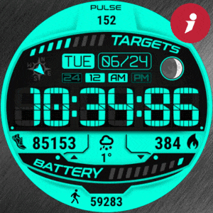 iFace (C001) – Neon Targets · Screenshot 0