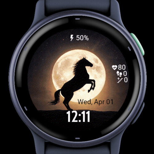 Moon Horse Silhouette · Screenshot 0