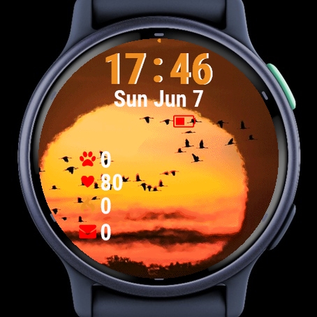 Birds Flying Front Sun · Screenshot 2