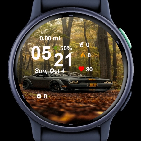 Black Car Parked Middle Forest · Screenshot 1