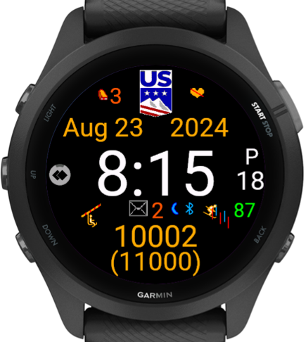 Ski Watch face · Screenshot 2