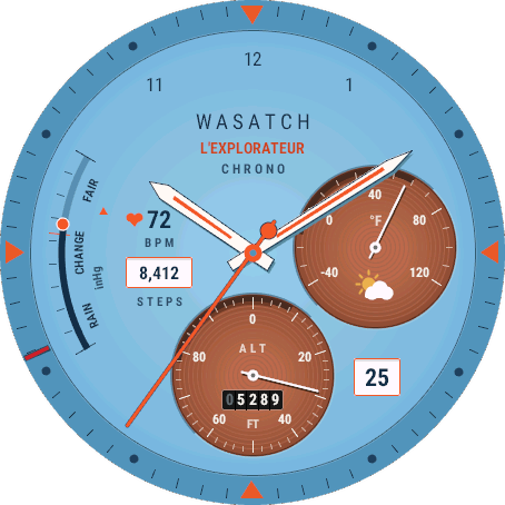 Wasatch L'Explorateur Chrono · Screenshot 3