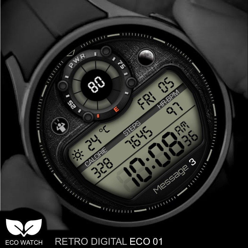 ECO01 Retro Military Digital · Screenshot 0