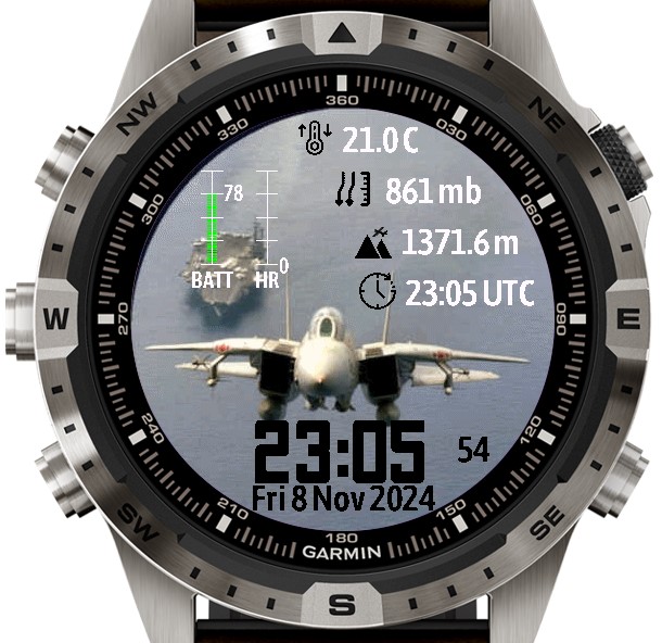 Drake MilJets Watch Face(1) · Screenshot 0
