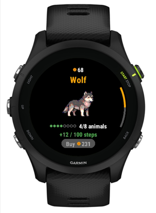 Walking Zoo: Steps Game · Screenshot 1