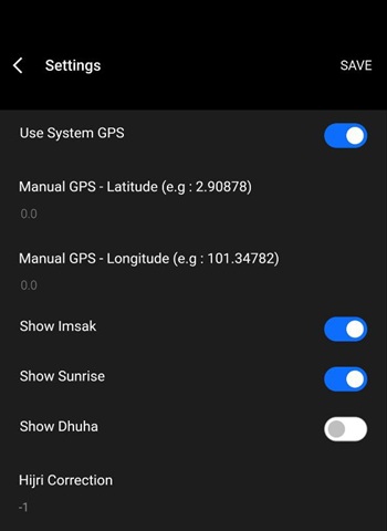 Muslim Prayer Time Pro 5
