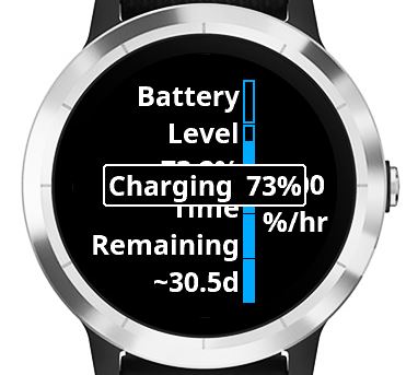 Battery Widget with automatic charge detection 5