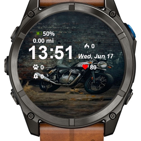 Motorcycle Parked Front Brick · Screenshot 1