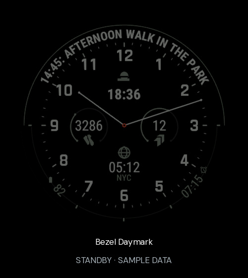 Bezel Daymark · Screenshot 1