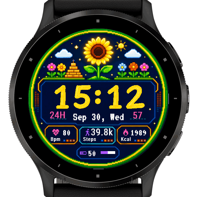 Pixel Sunflower · Screenshot 2