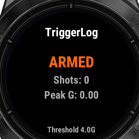 TriggerLog — Shot Timer · Screenshot 0