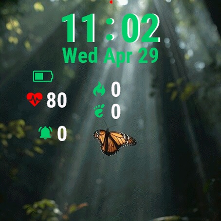 Butterfly Through Air Forest · Screenshot 1