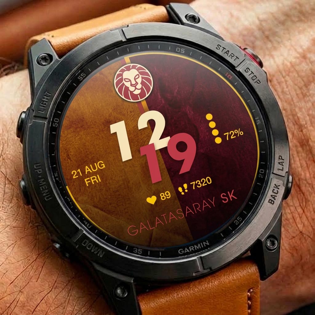 Galatasaray FC Football Soccer Digital Watch Face · Screenshot 0