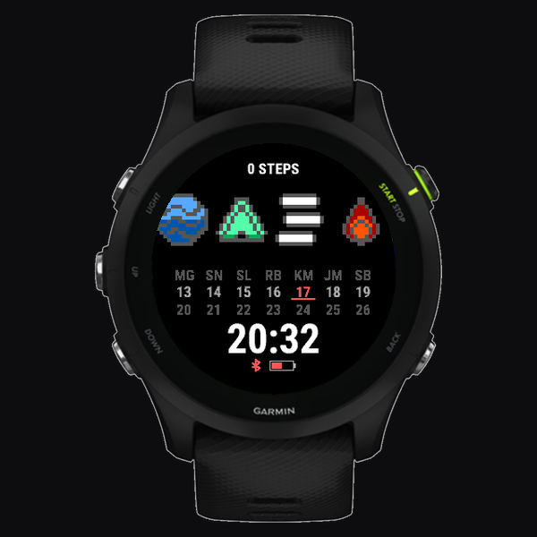 Four Elements Pixel — Two-Week Calendar · Screenshot 2