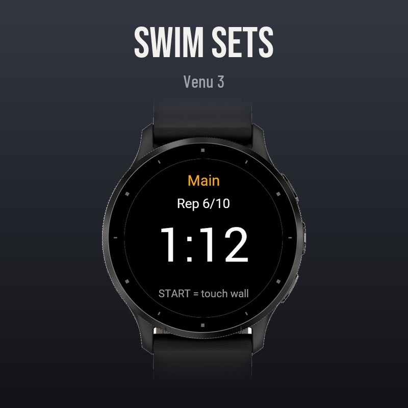 Swim Sets · Screenshot 1
