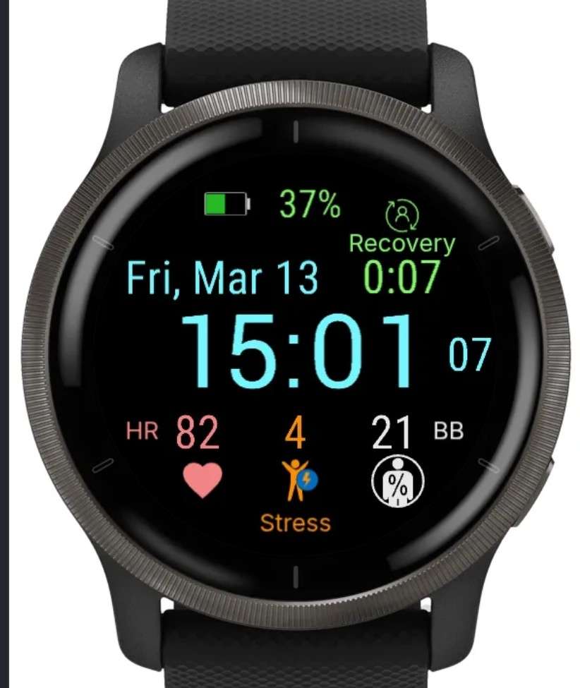 ME/CFS data Watch Face · Screenshot 0