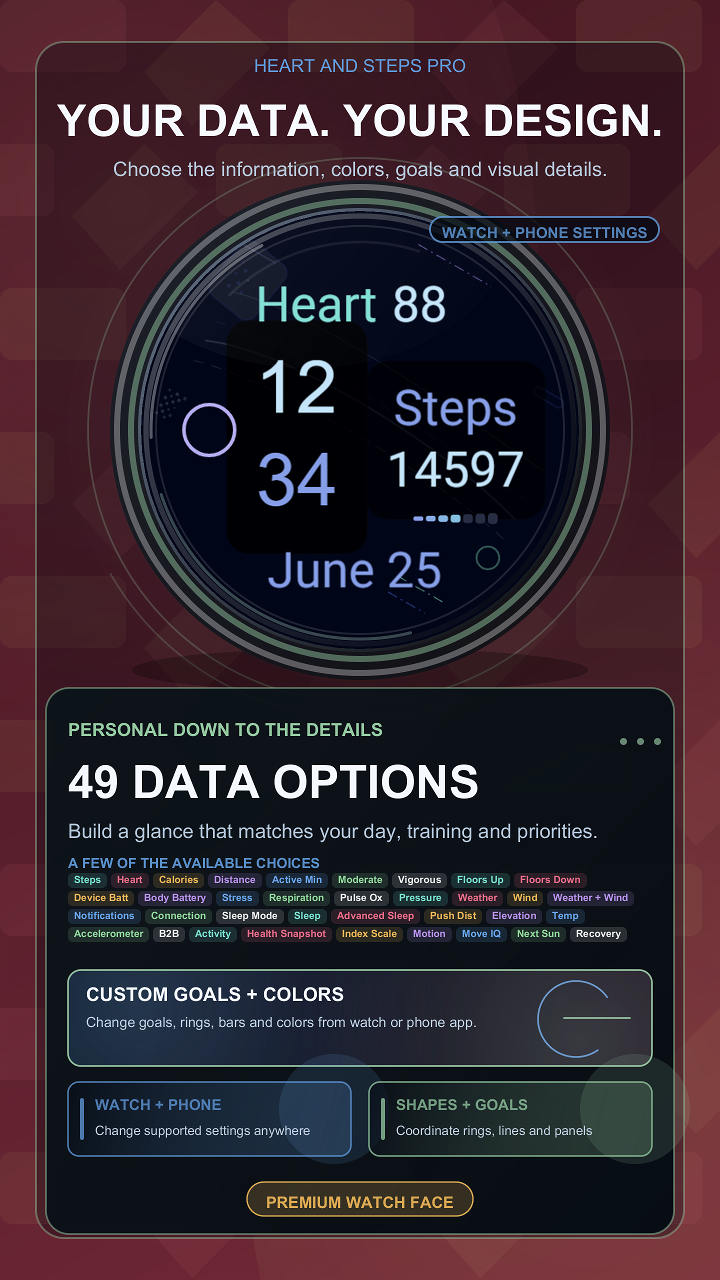 Heart and Steps Pro · Screenshot 4