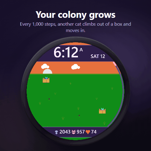 Save The Kitties by walking! · Screenshot 0