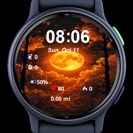 Full Moon Shining Night Sky · Screenshot 2