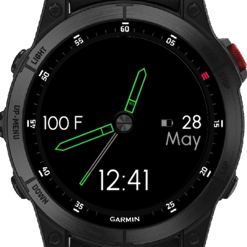 Hybrid 5 - Green (OWM & Garmin Weather) TRIAL · Screenshot 1