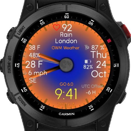 Gradient - Orange (OWM Weather) · Screenshot 0