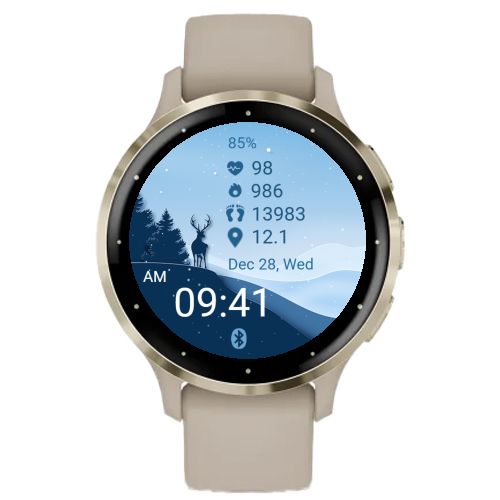 Active Time - Winter Deer · Screenshot 1