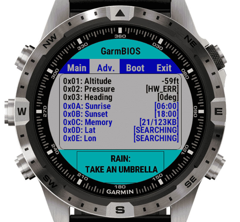 GarmBIOS: Pro Terminal HUD 6