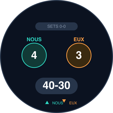 Padel Score · Screenshot 3