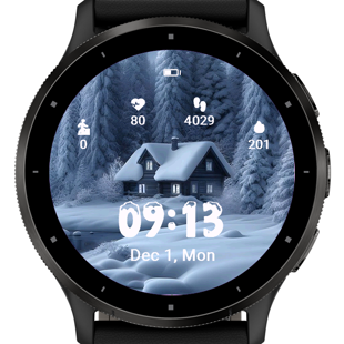 Winter Cabin Glow · Screenshot 3
