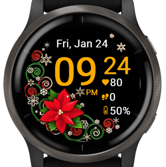 Poinsettia Swirls · Screenshot 2