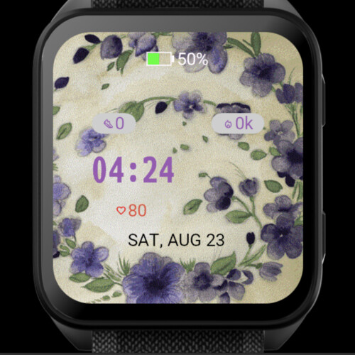 Lavender Flower Spiral · Screenshot 2