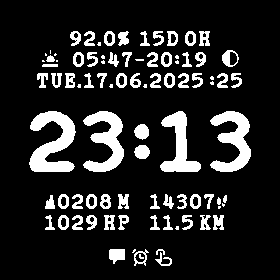 LinieWatchFace 01 · Screenshot 0
