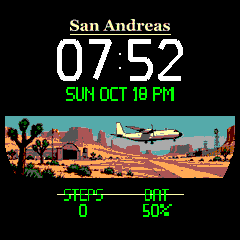 GTA：圣安地列斯 · 沙漠飞行 · Screenshot 1