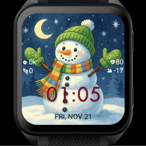 Winter Moon Snowman · Screenshot 1
