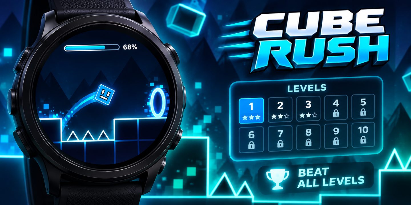Cube Rush · Screenshot 1