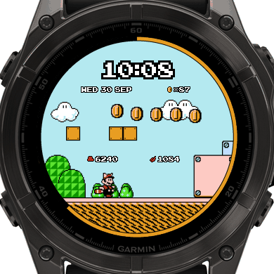 Super Mario 3 Nintendo World SNES Watch Face · Screenshot 0