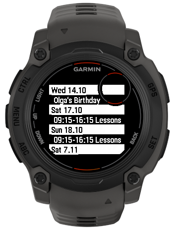 Events Calendar · Screenshot 0
