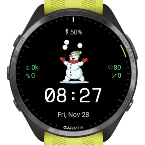 Juggling Snowman Animated · Screenshot 2