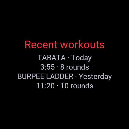 Tabata & HIIT Timer: Interval Workouts · Screenshot 0