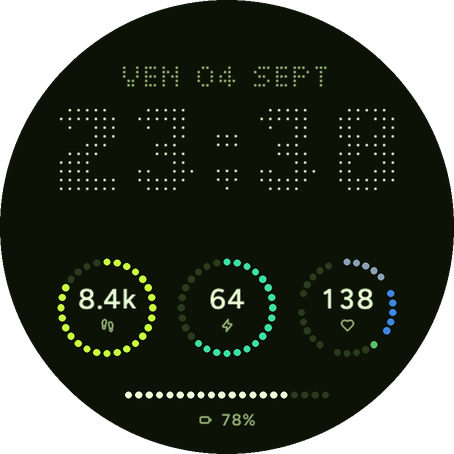 Matrix - LED Digital Watch Face · Screenshot 3